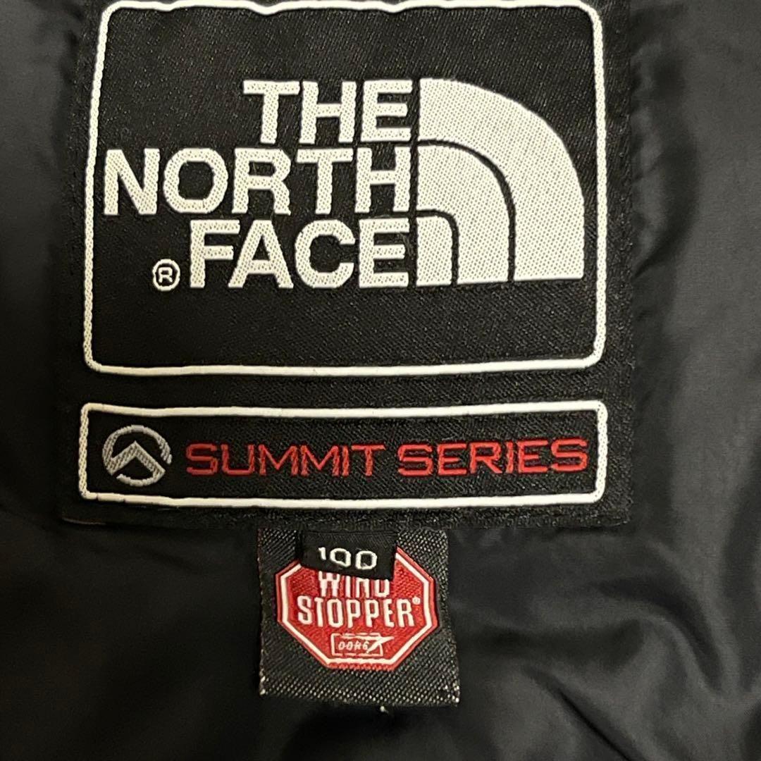 ノースフェイス ダウンジャケット　メンズL 韓国100　700フィル ブルー青