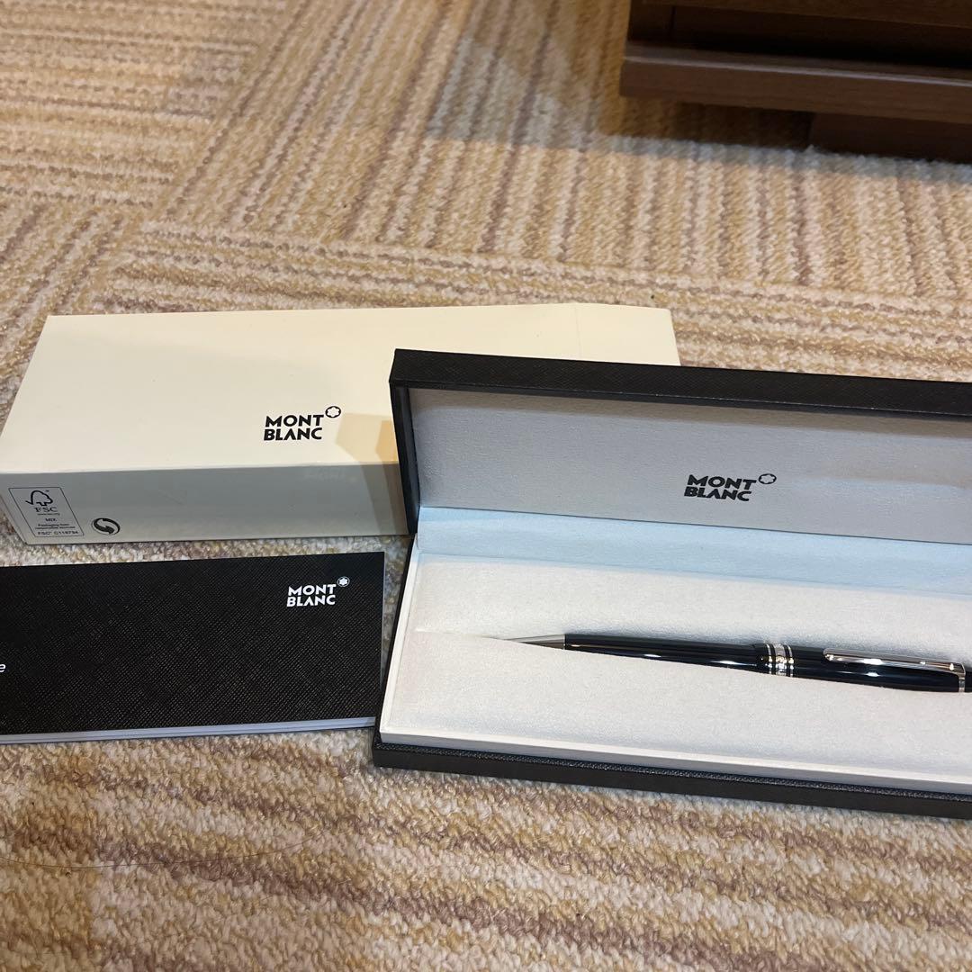 MONT BLANC BP 161 MST Platinum Lineボールペン