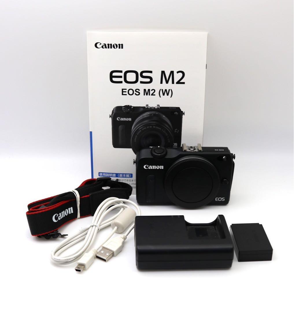 ☆美品【Canon】EOS M2 ボディ キャノン キヤノン