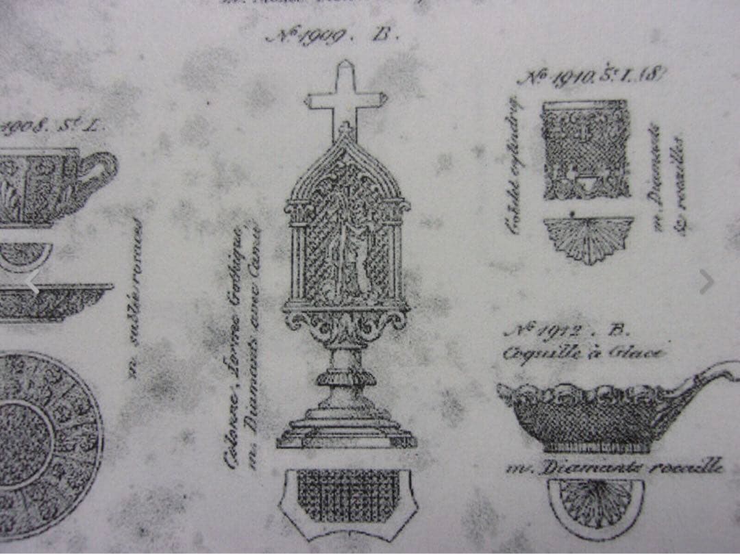 極希少とても古い聖母マリアとイエスの美しいオーナメント☆クリスタル＆セラミック☆