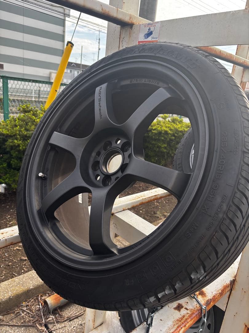 S*d様 RAYS 57DR spec-D 8.5J+37 pcd100 5H