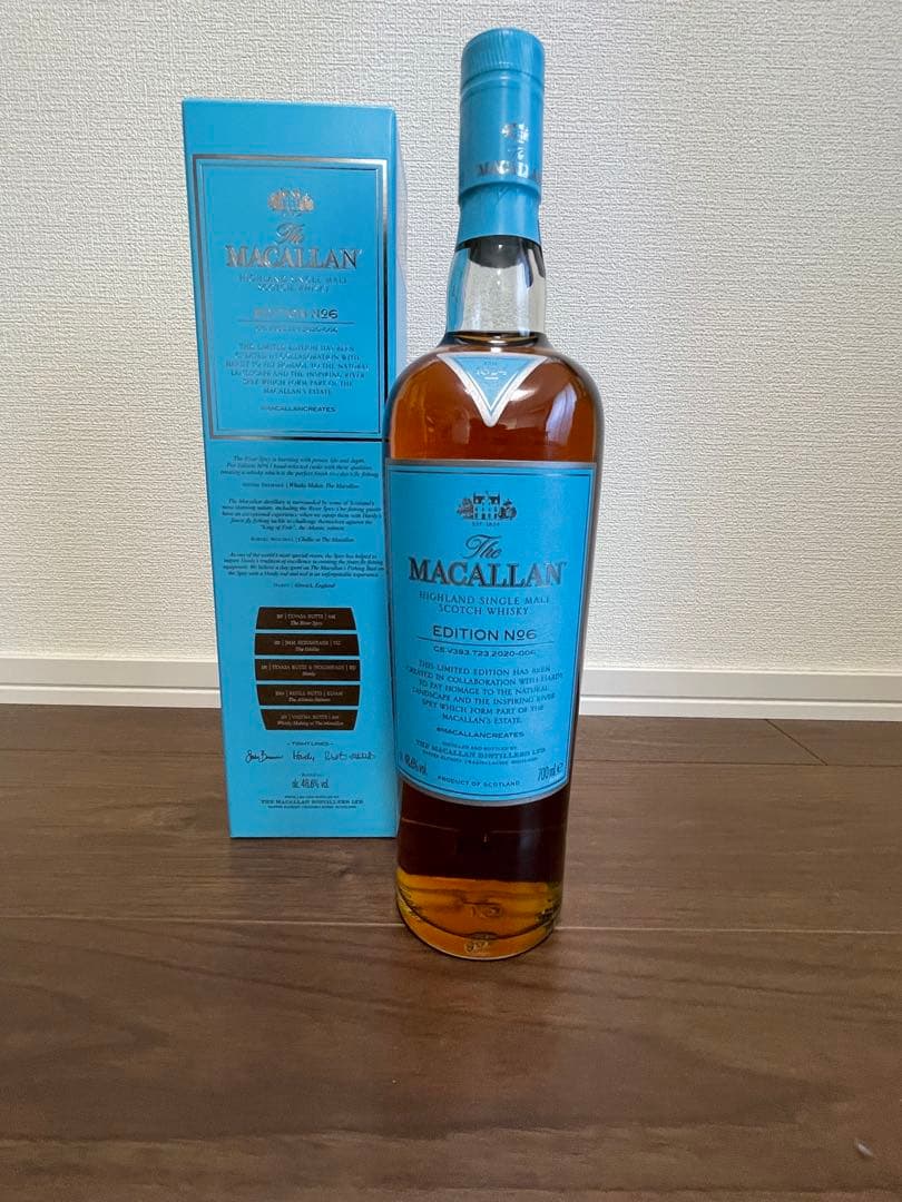 ウイスキー The Macallan Edition No. 6 700ml 48%