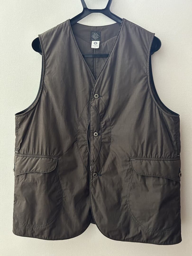 Post Overalls エンドオンエンド中綿ベスト／カバーオールo’alls