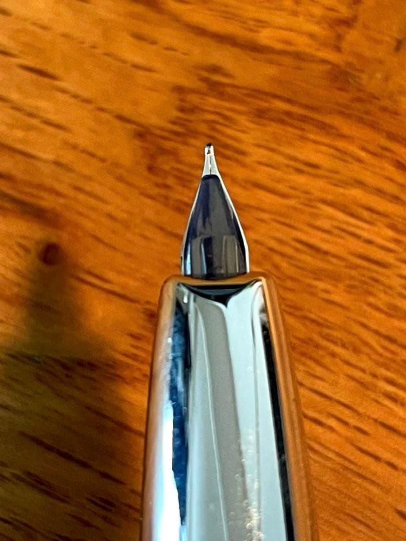 PILOT パイロット 万年筆 キャップレス デシモ シルバー