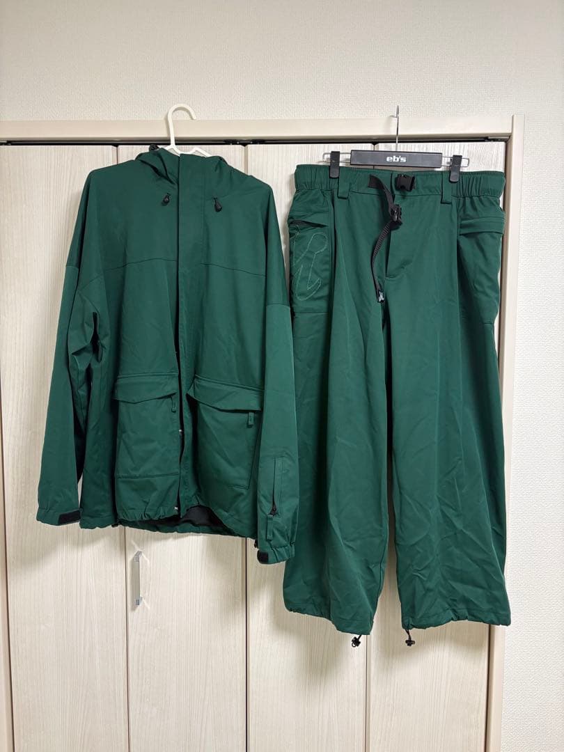 MAHF 上下 セットアップ XL ダークグリーン