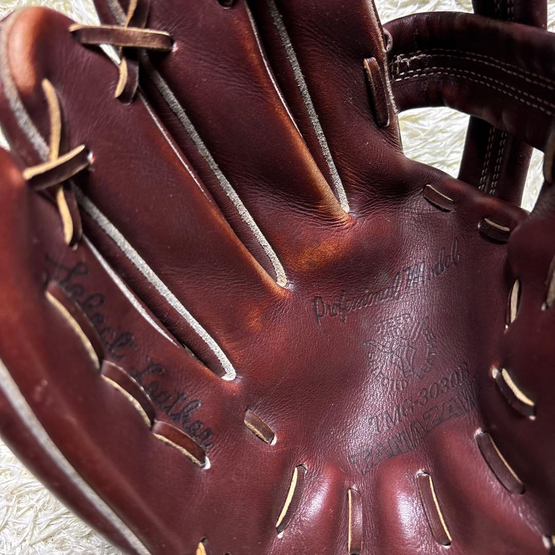 玉澤 タマザワ TAMAZAWA 左投げ 野球グローブ ダークブラウン 一般軟式