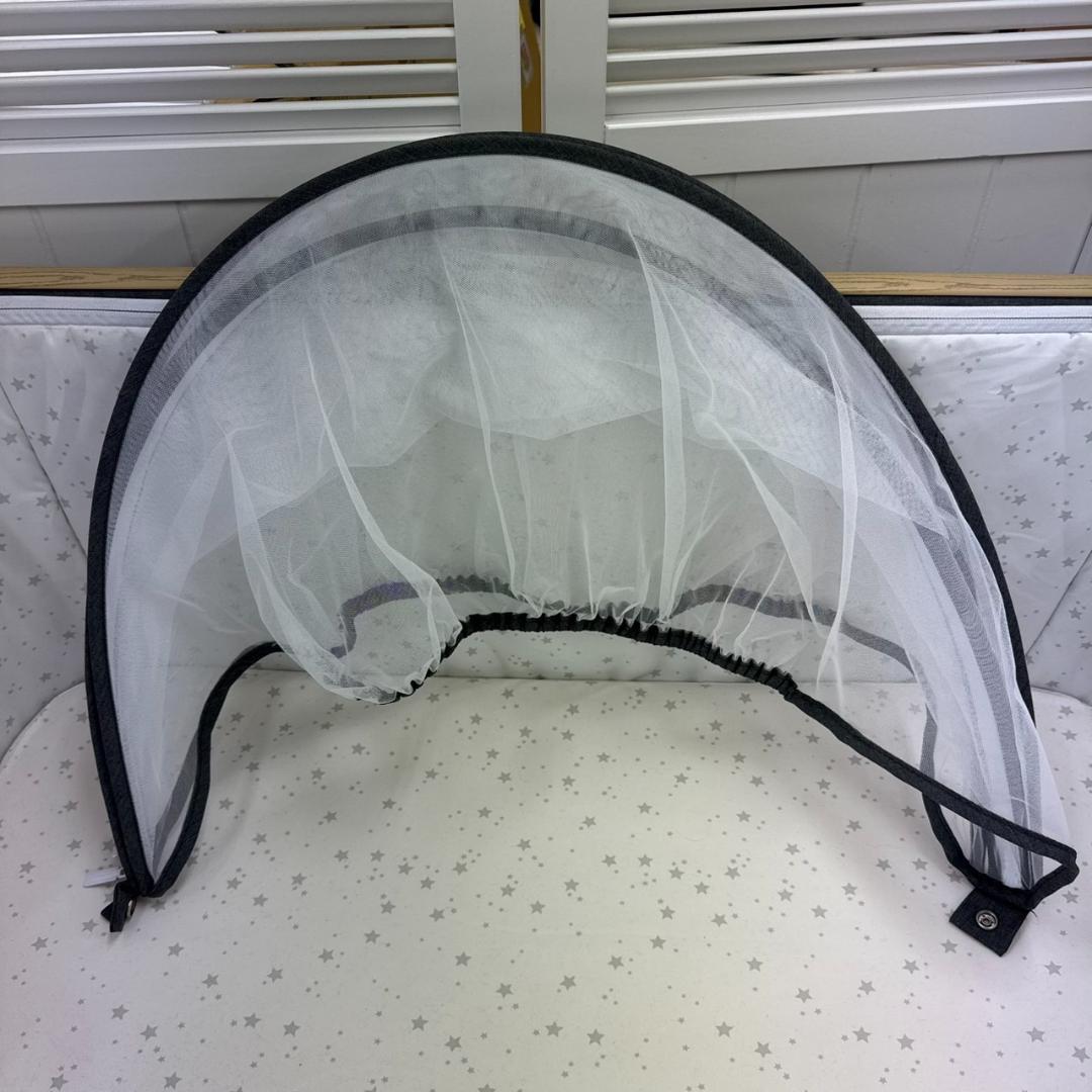 ★★HZDMJ　折り畳みベビーベッド　BabyCrib C03　グレー