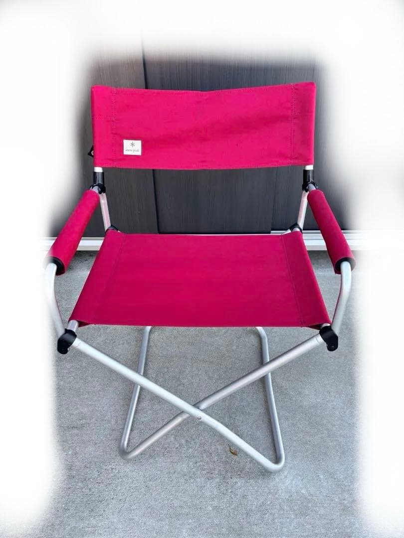  peak アウトドアチェア 赤