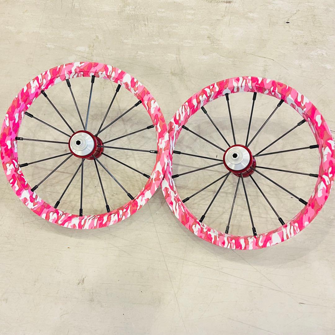 マッハビット　V4 ピンクカモ　アルミホイール　新品