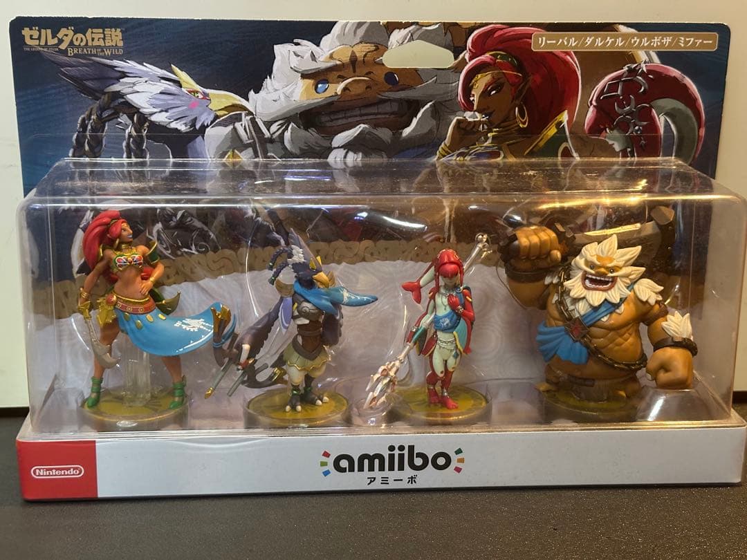ゼルダの伝説　四人の英傑セット　amiibo アミーボ