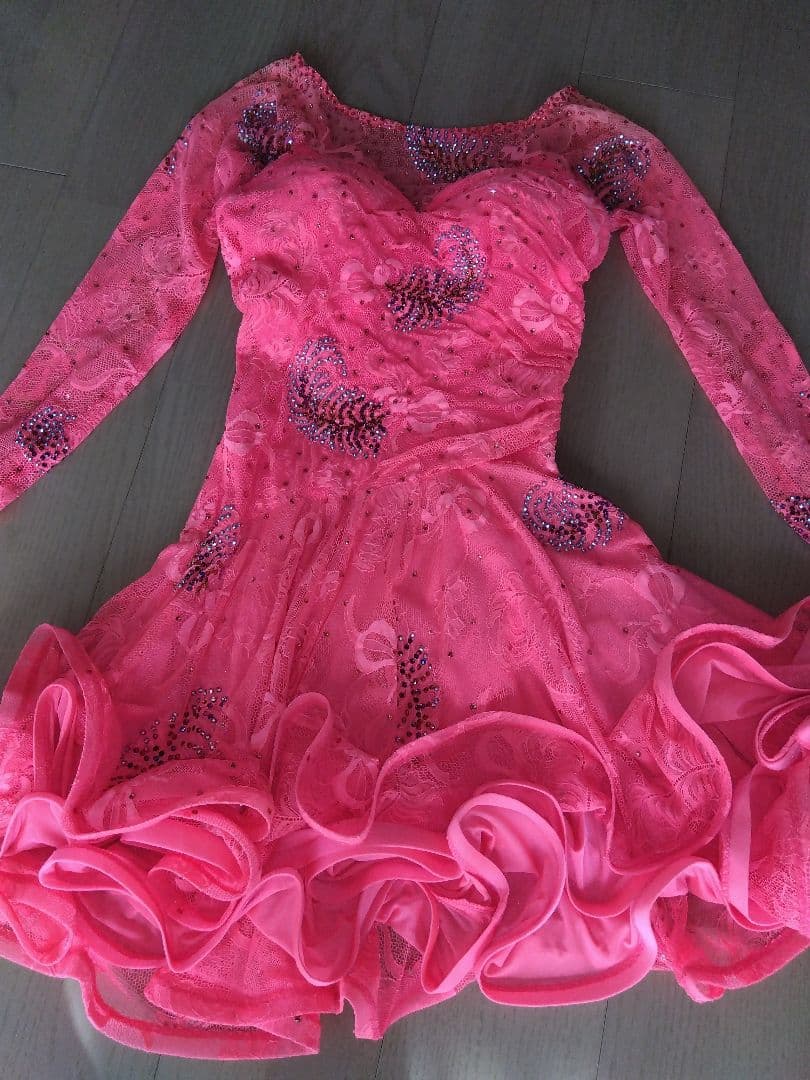 社交ダンス　チャコットドレス