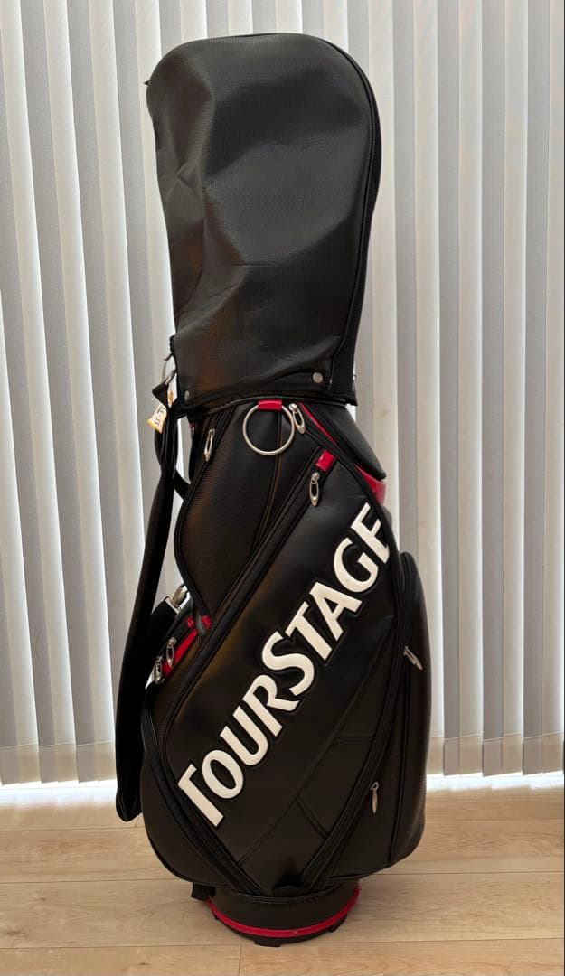 TOURSTAGE キャディバッグ ブラック
