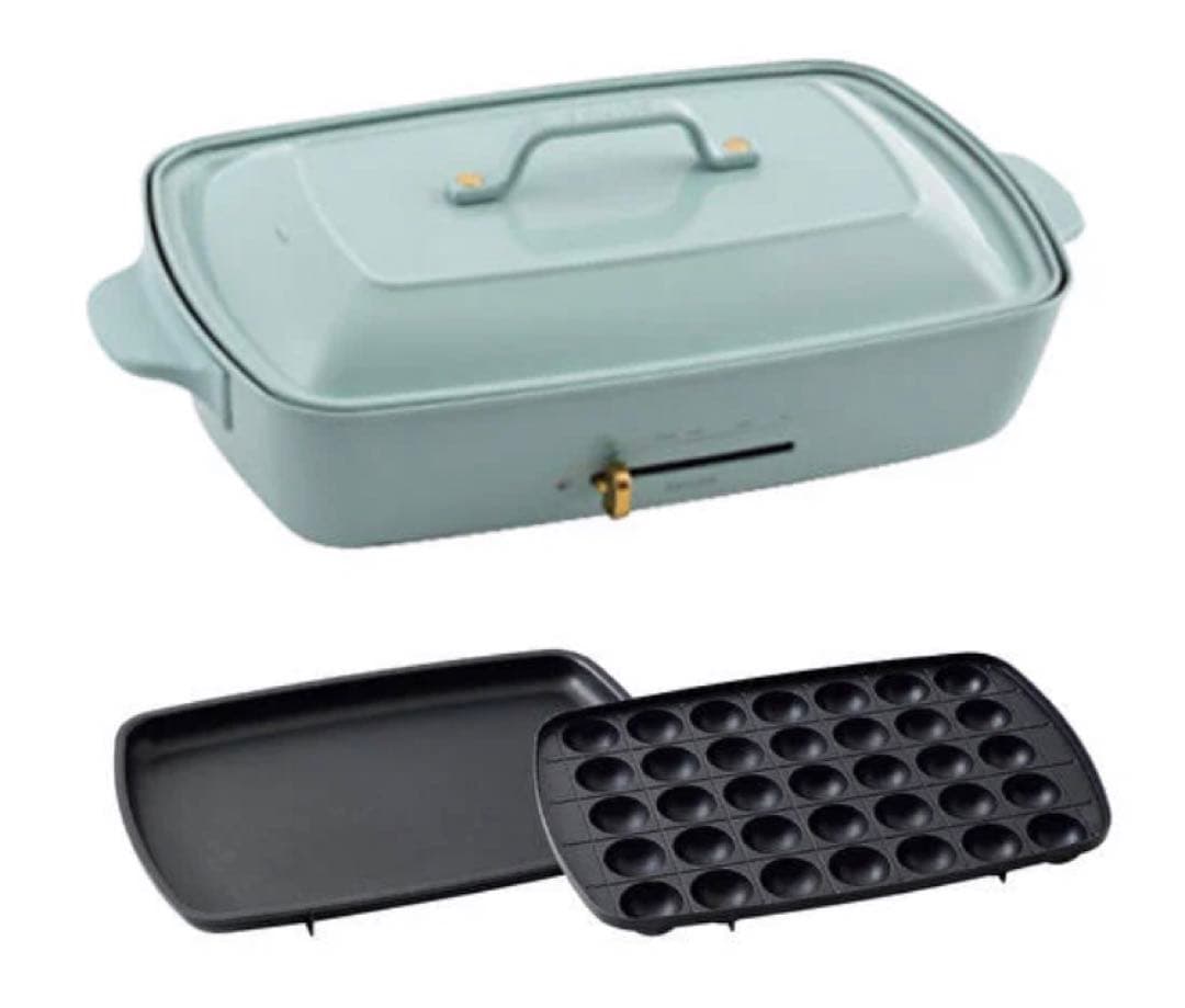 BRUNO ホットプレート グランデサイズ 【直営店限定カラー】ブルーグレー