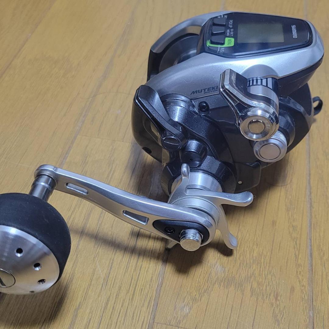 シマノ フォースマスター3000　電動リール　使用4回　美品　ムテキモーター