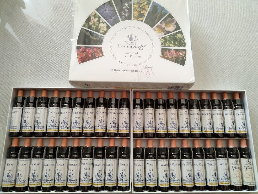 オマケ付き12/2034ヒーリングハーブス社フルセット■バッチフラワーレメディー