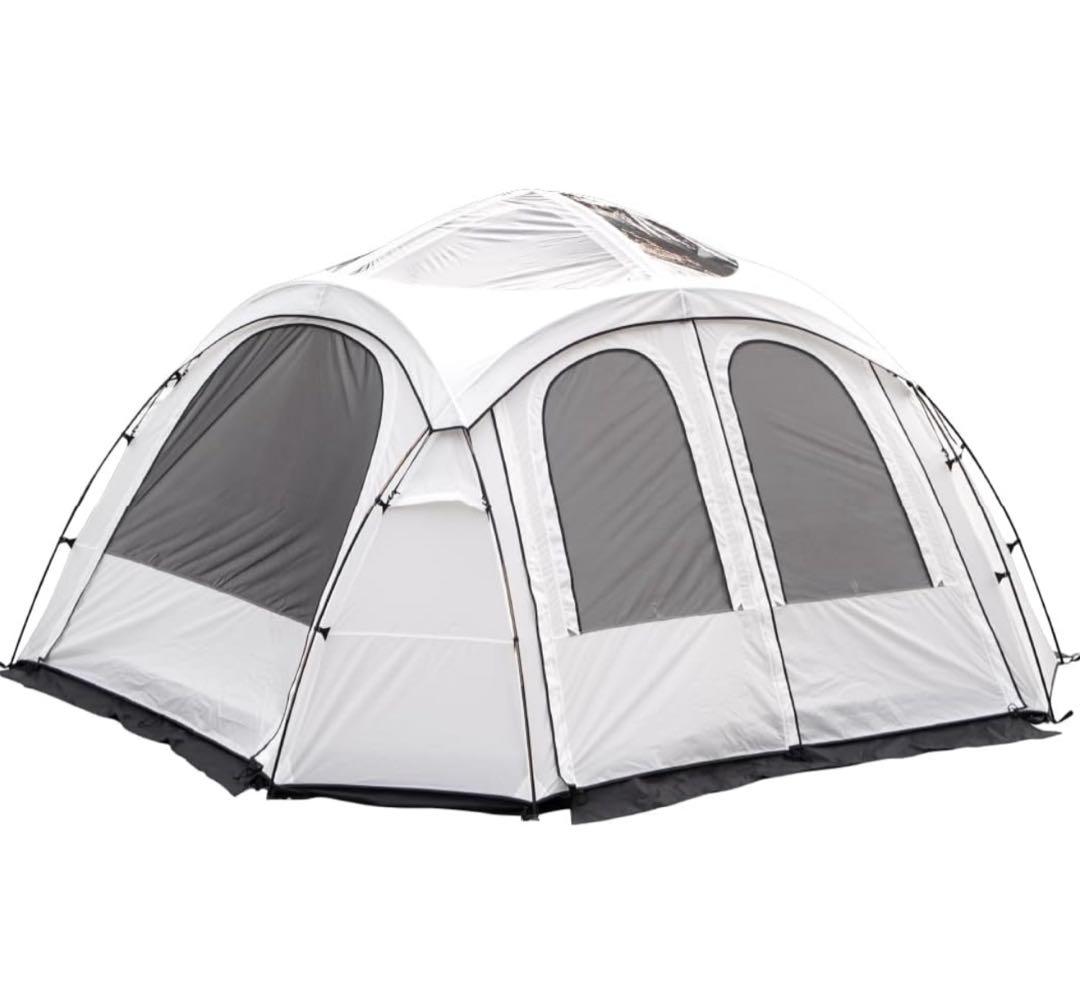 【新品未使用】CAMVIL タートルドーム ドームテント ホワイト 4シーズン