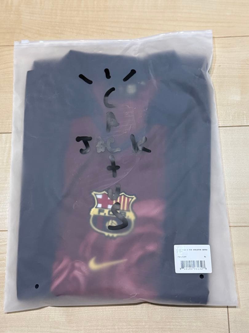 【領収付】Travis Scott × FC Barcelonaユニフォーム