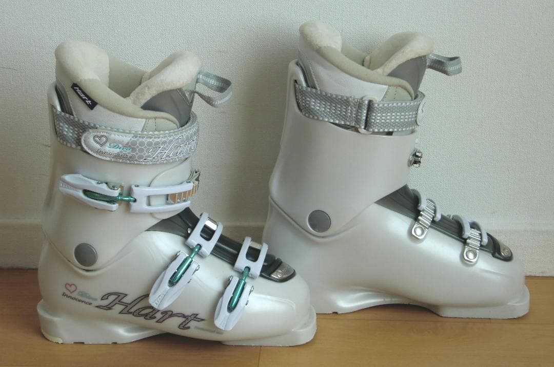 ■■送料無料■Hart■女性用スキーフルセット■板150靴25.5■WAX済■■