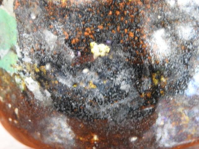 瀬戸釉茶碗　保存箱有　M９３５