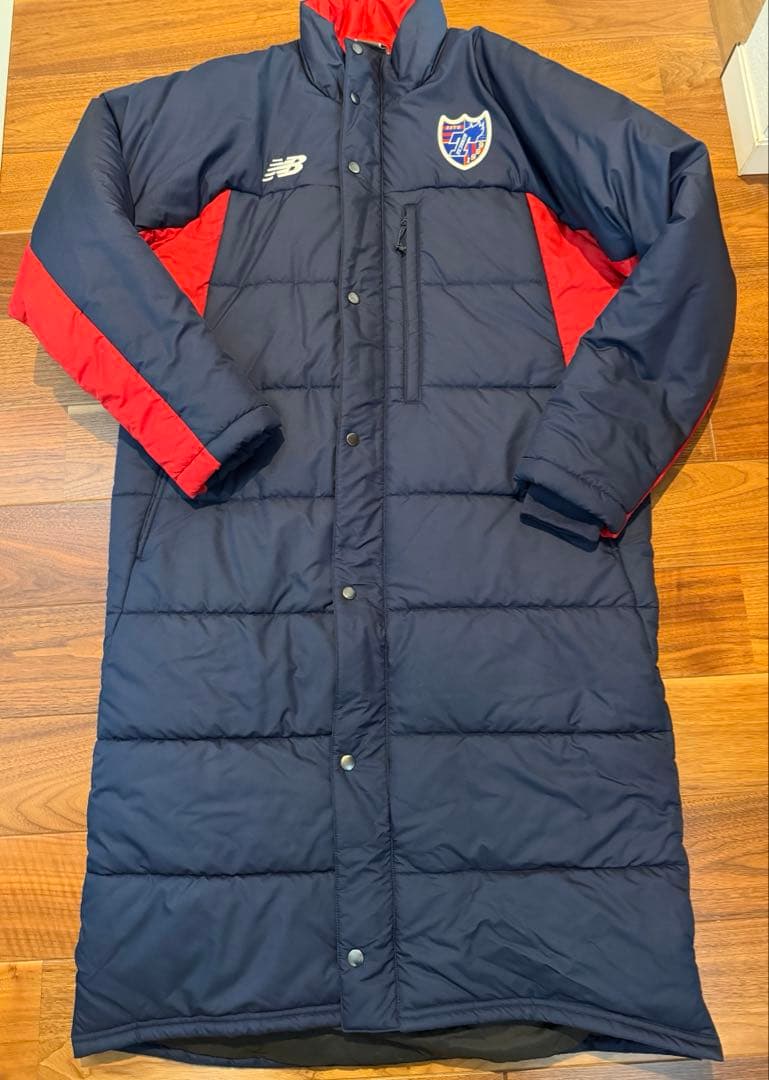 FC東京　ロングベンチコート　ニューバランス