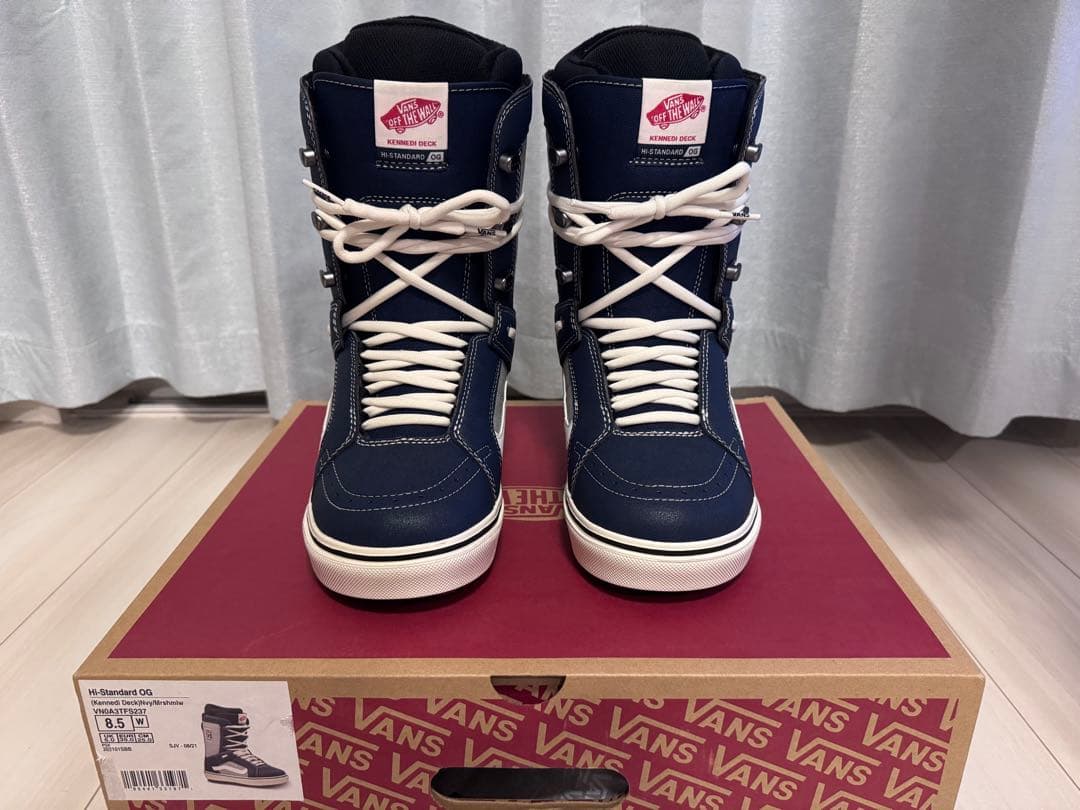 【新品未使用】VANS Hi-Standard OG 25cm Nvy/Mrsh