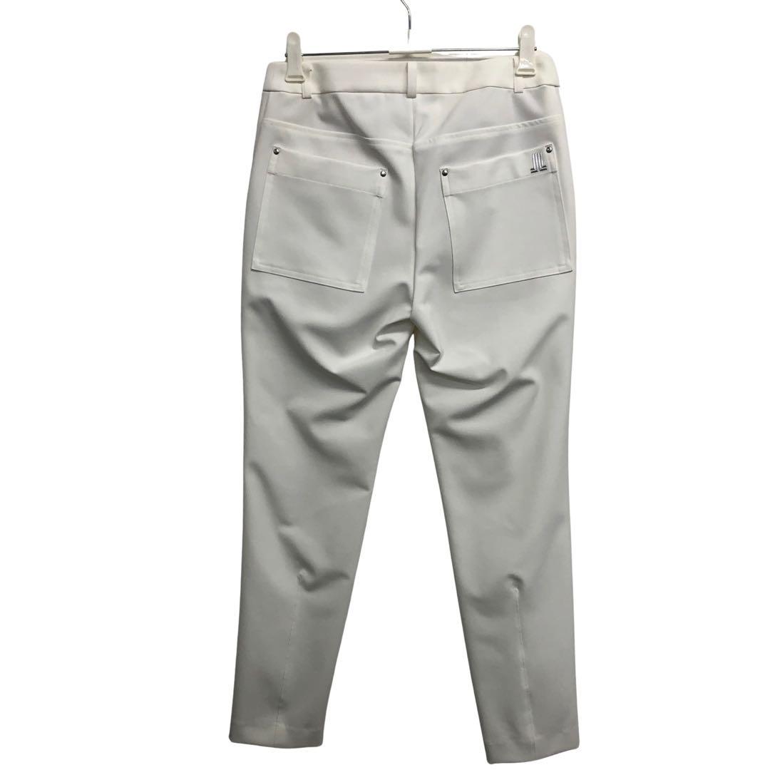 ランバンスポール　新品タグ付　ホワイト　スリムフィット　ゴルフパンツ　ローライズ