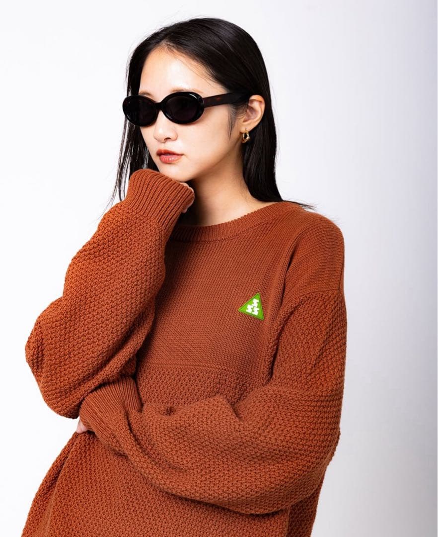 sample ニット(ブラウン)