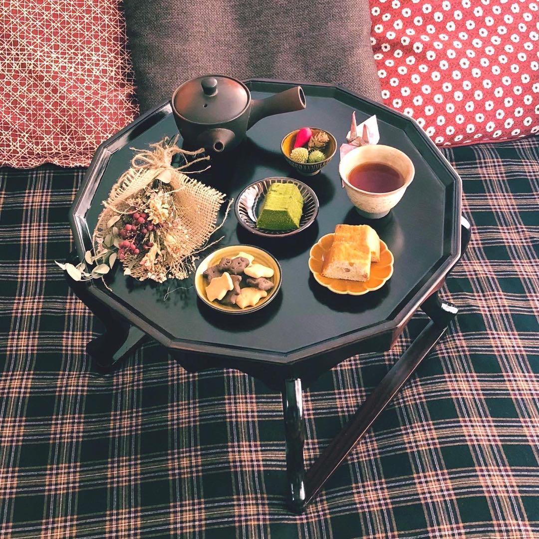 【50いいねの感謝価格・新品】李朝式12角ティーテーブル（ソバン）