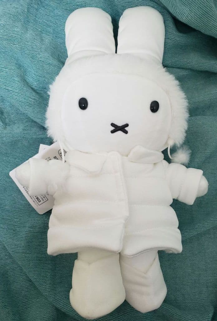 タグ付き　干支　うさぎ　ミッフィー　ぬいぐるみ　セキグチ