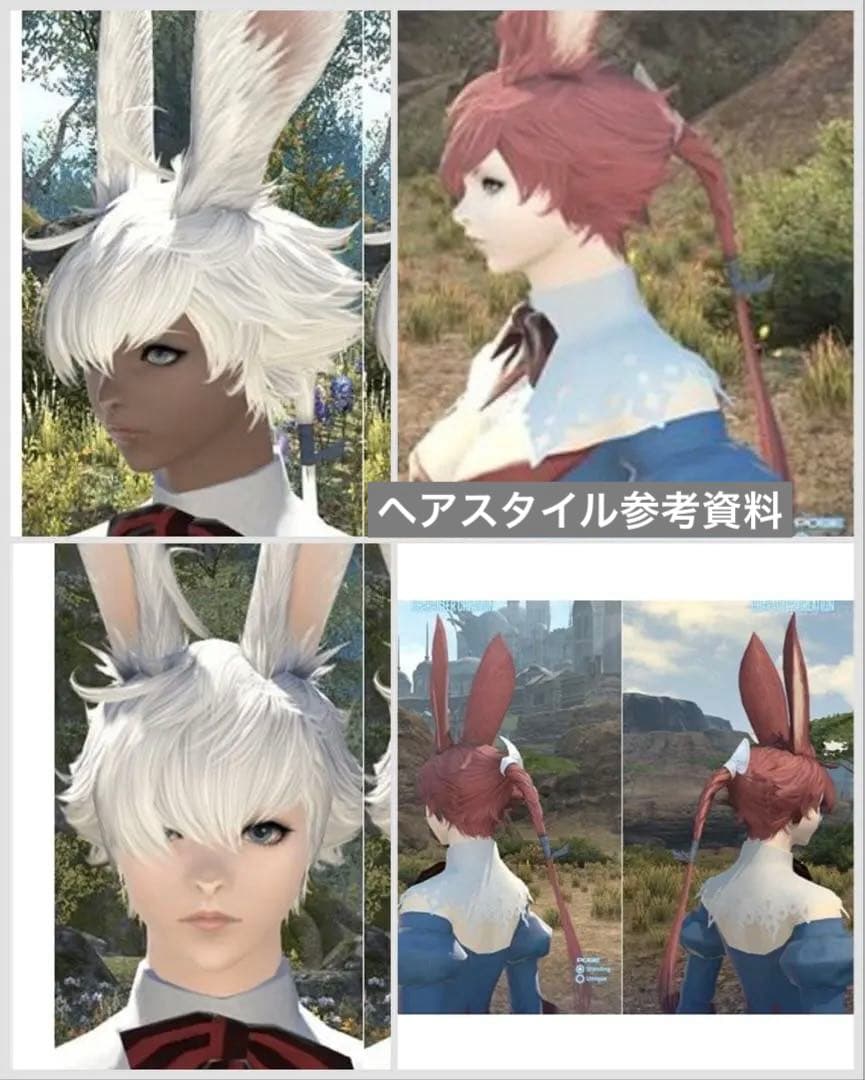 はくあ様　オーダー品ウィッグ