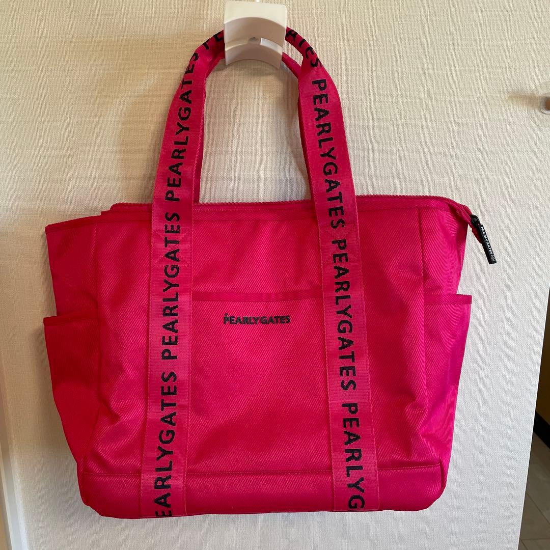 PEARLY GATES ゴルフ　ロッカーバッグ　ピンク