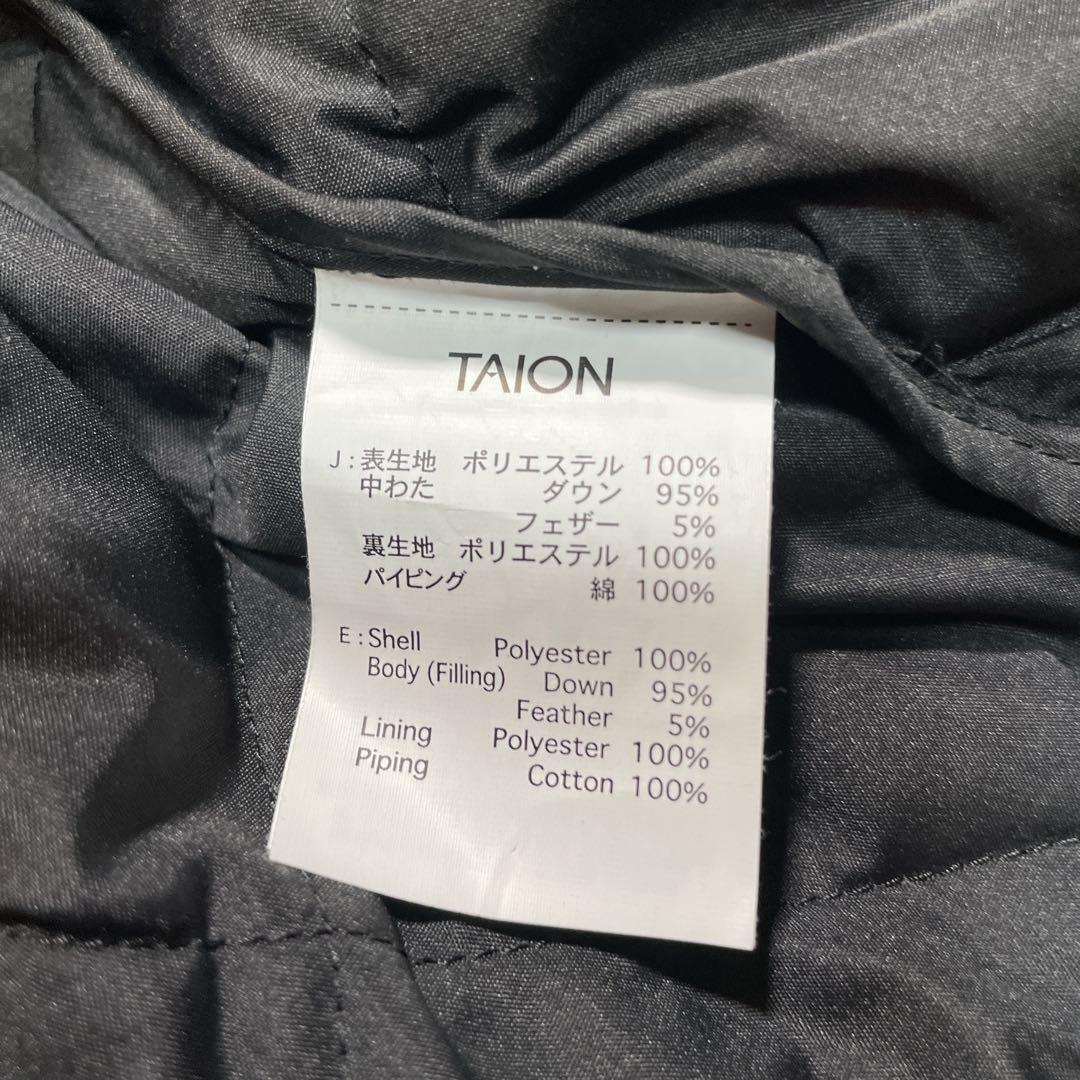 タイオン CITY LINE ユニセックス　ダウンコート キルティング XL