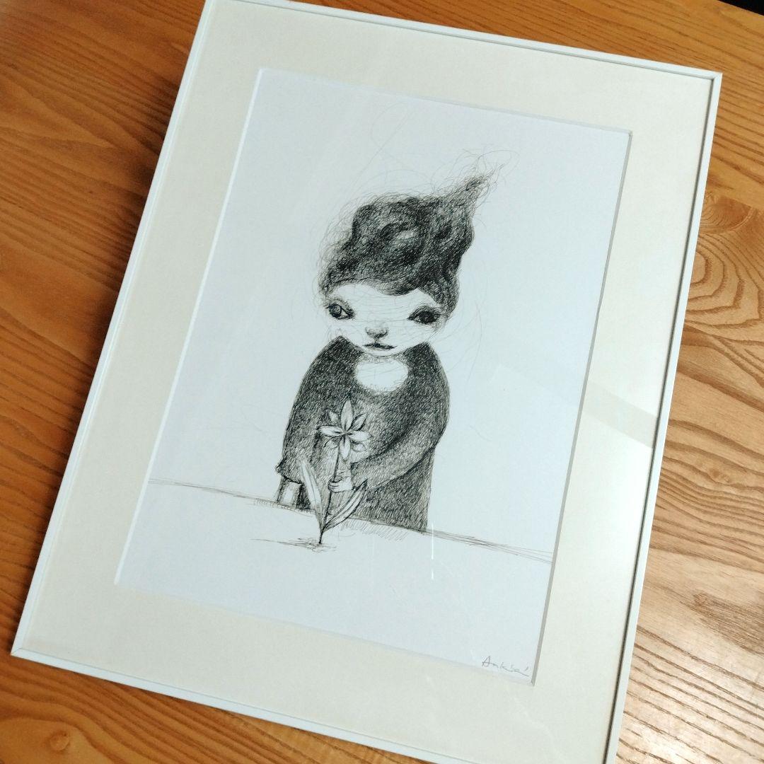 ☆ 柴原幸智 極細ペン画 原画