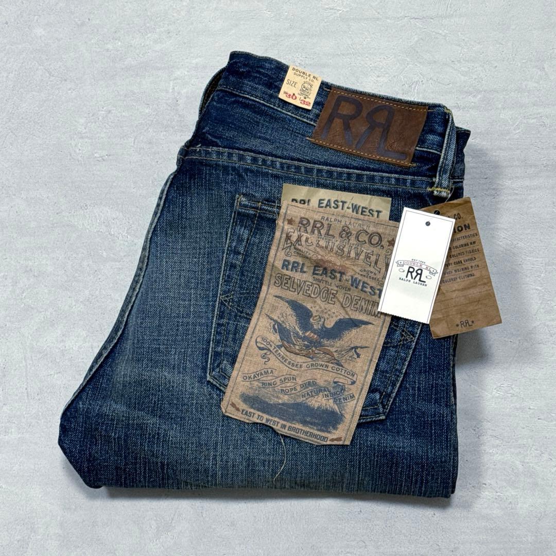 新品RRLダブルアールエル YOSEMITE ローストレート デニム アメリカ製