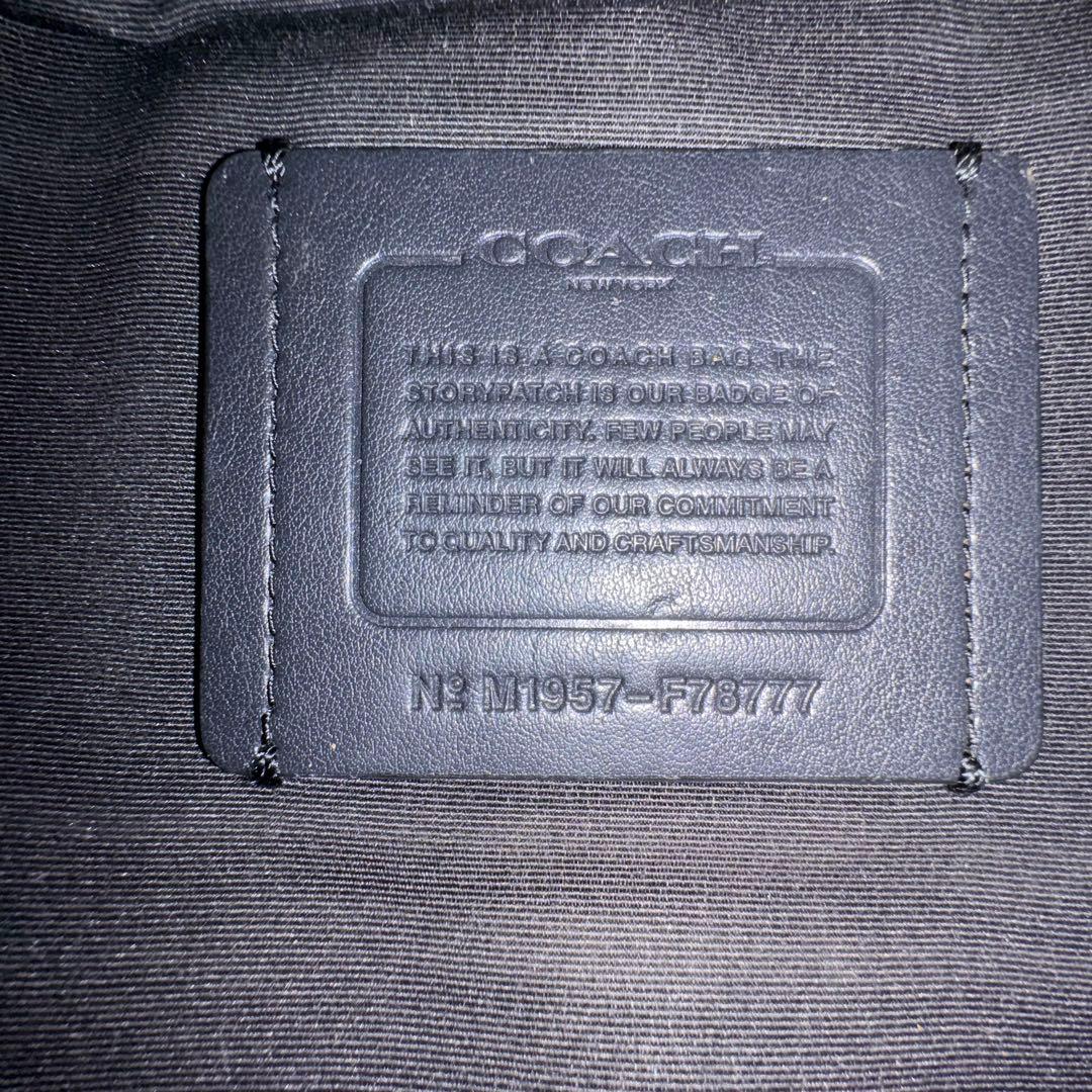 コーチ ボディバッグ ショルダーバッグ クロスボディ 斜め掛け メンズ