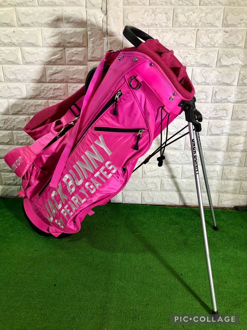 JACK BUNNY &パーリーゲイツ⭐️コラボ スタンドキャディバッグ