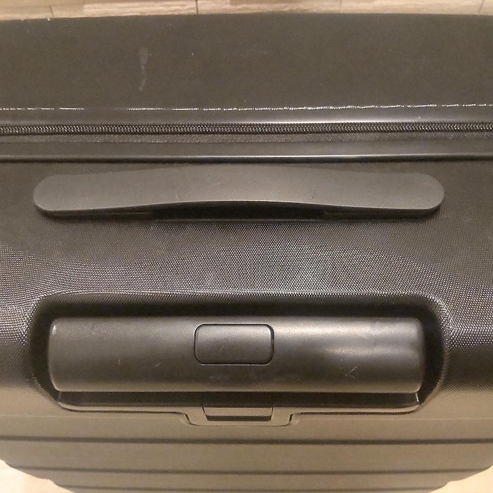 ★ストッパー付★ 無印良品 バーの高さを自由に調節できる キャリーケース 88L