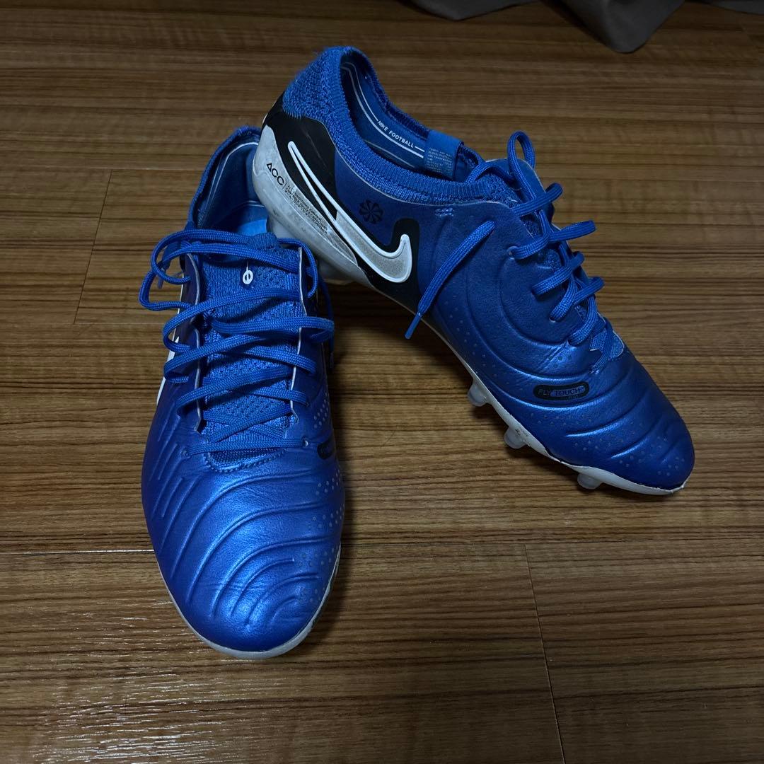 ティエンポ レジェンド 10 エリート FG シグナルブルー×ホワイト