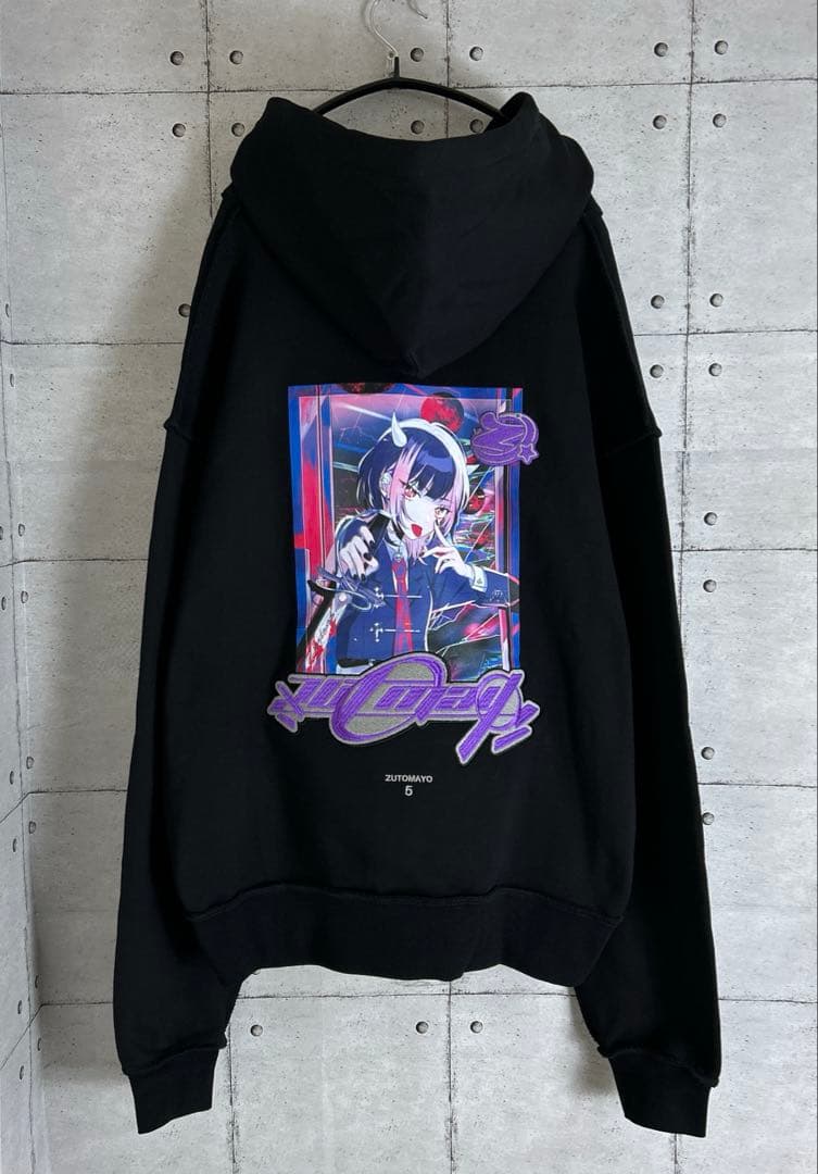 zutomayo NIRA HOODIE [残機] XL BLACK