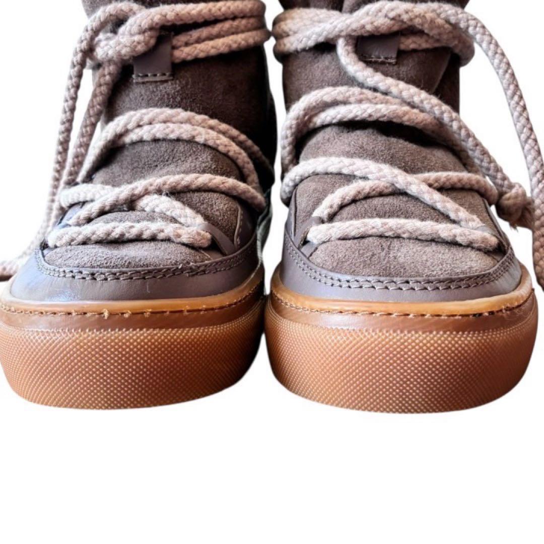 新品タグ付き✨ INUIKIIイヌイキムートンブーツチャコールグレー36裏ボア