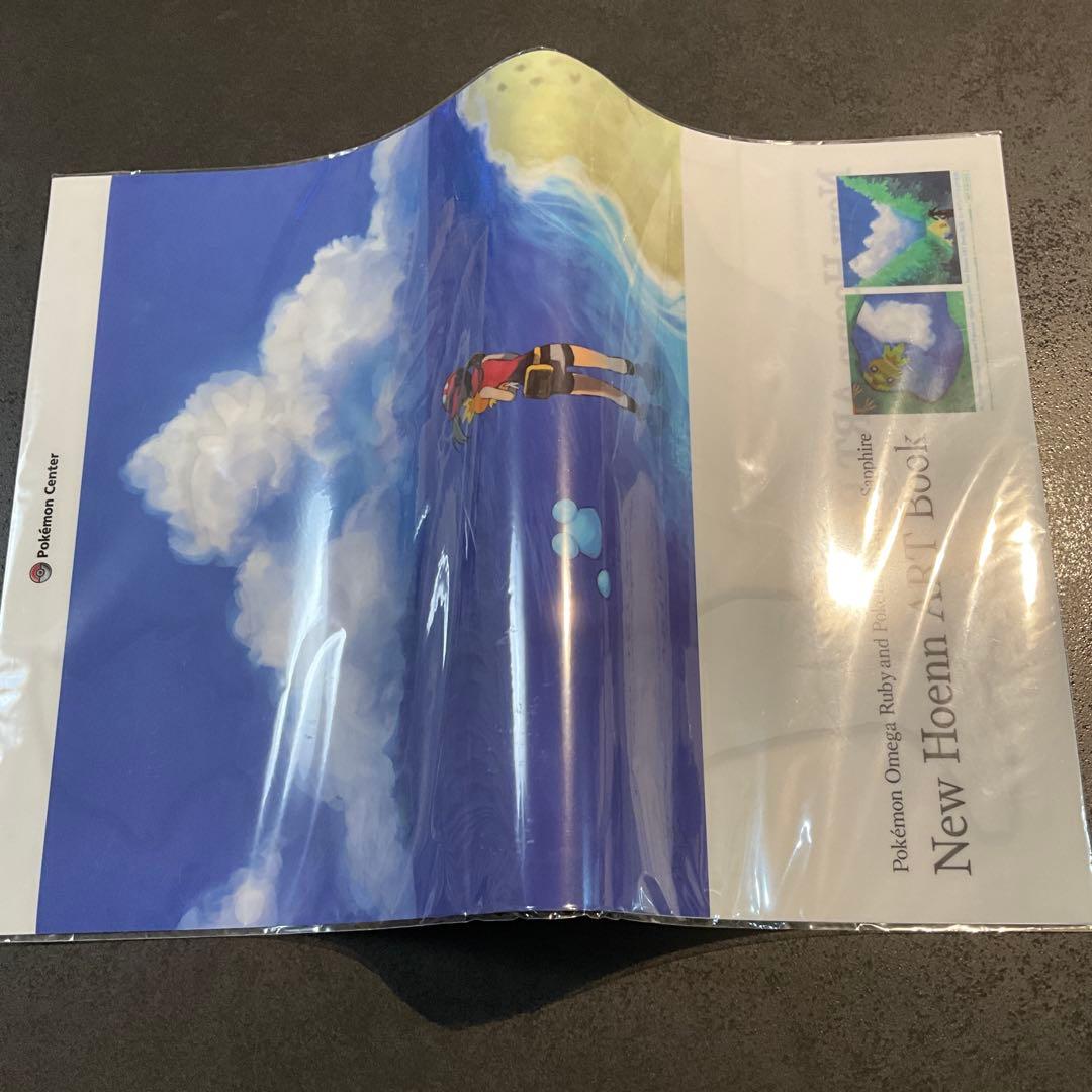 ポケモン　アートブック4冊・クリアポスターセット