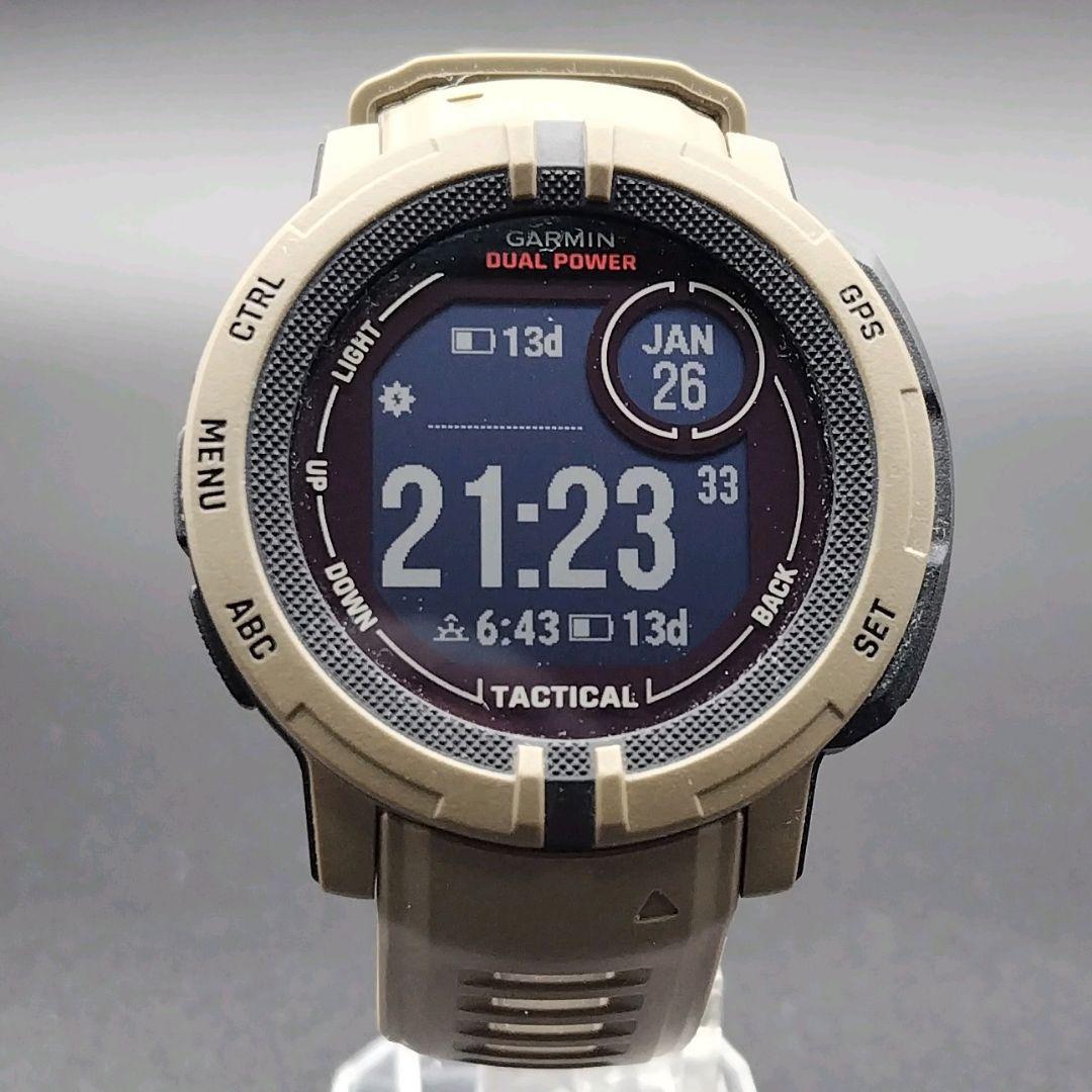GARMIN Instinct 2 Dual Power　美品　充電ケーブル付き