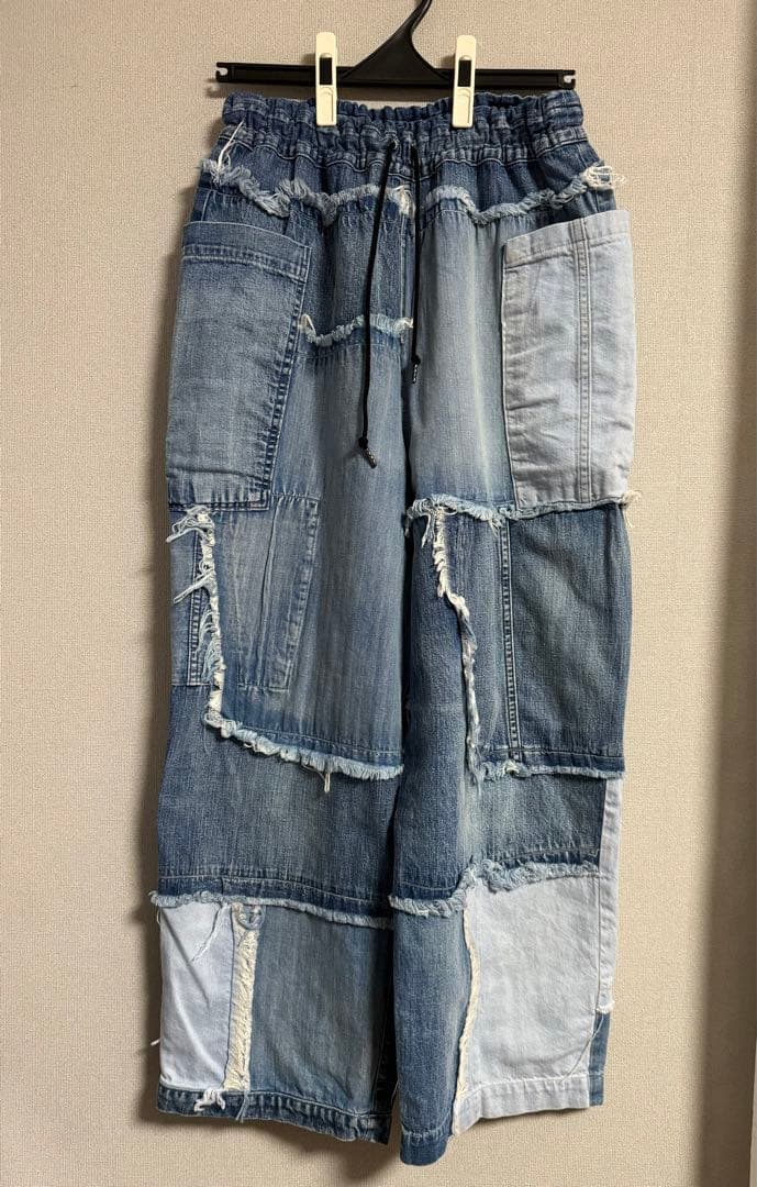 gotohollywood パッチワークデニム
