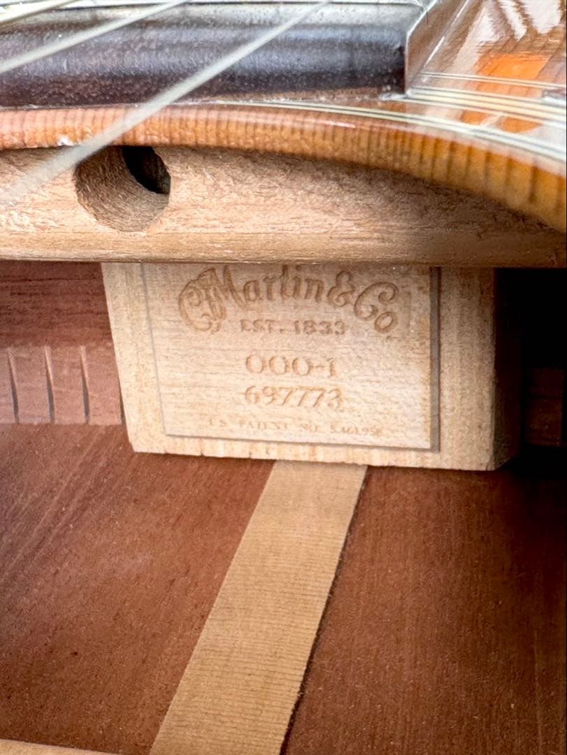 Martin OOO-1 ハードケース付 整備済　マーチン　トリプルオー