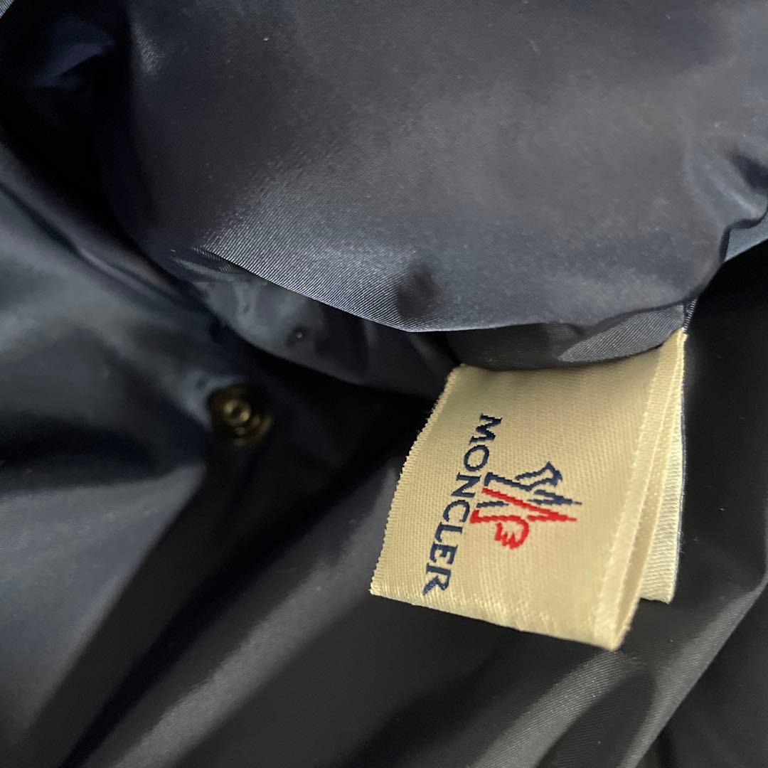 MONCLER レザーダウントートバッグ