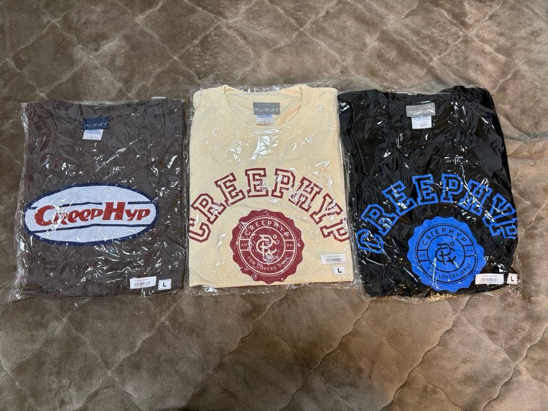クリープハイプ　ライブTシャツ 3枚セット Lサイズ　新品