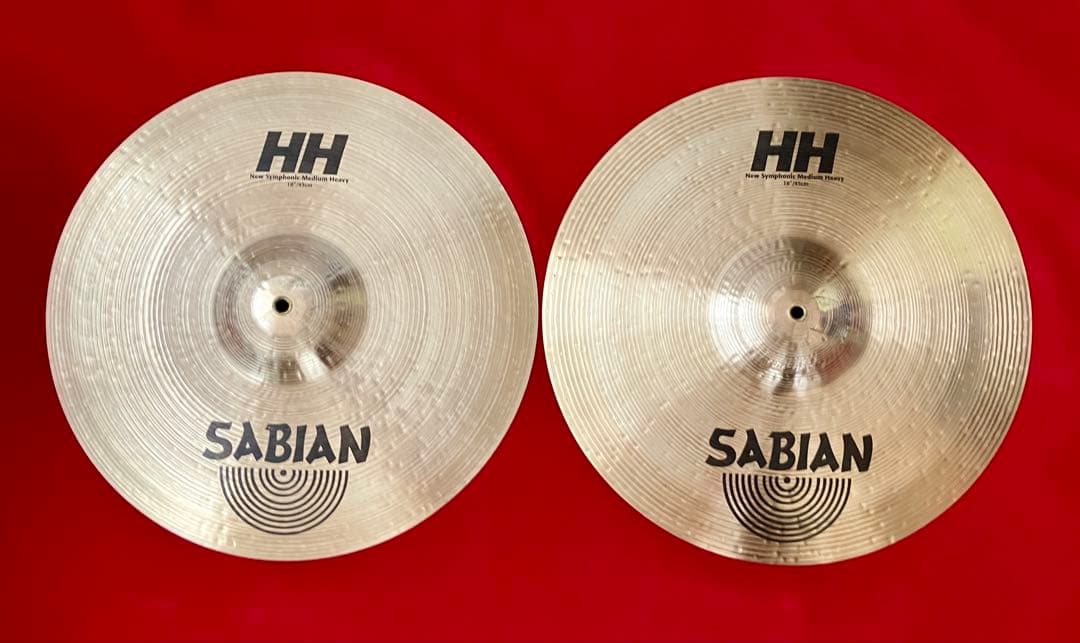 合わせシンバル 18\