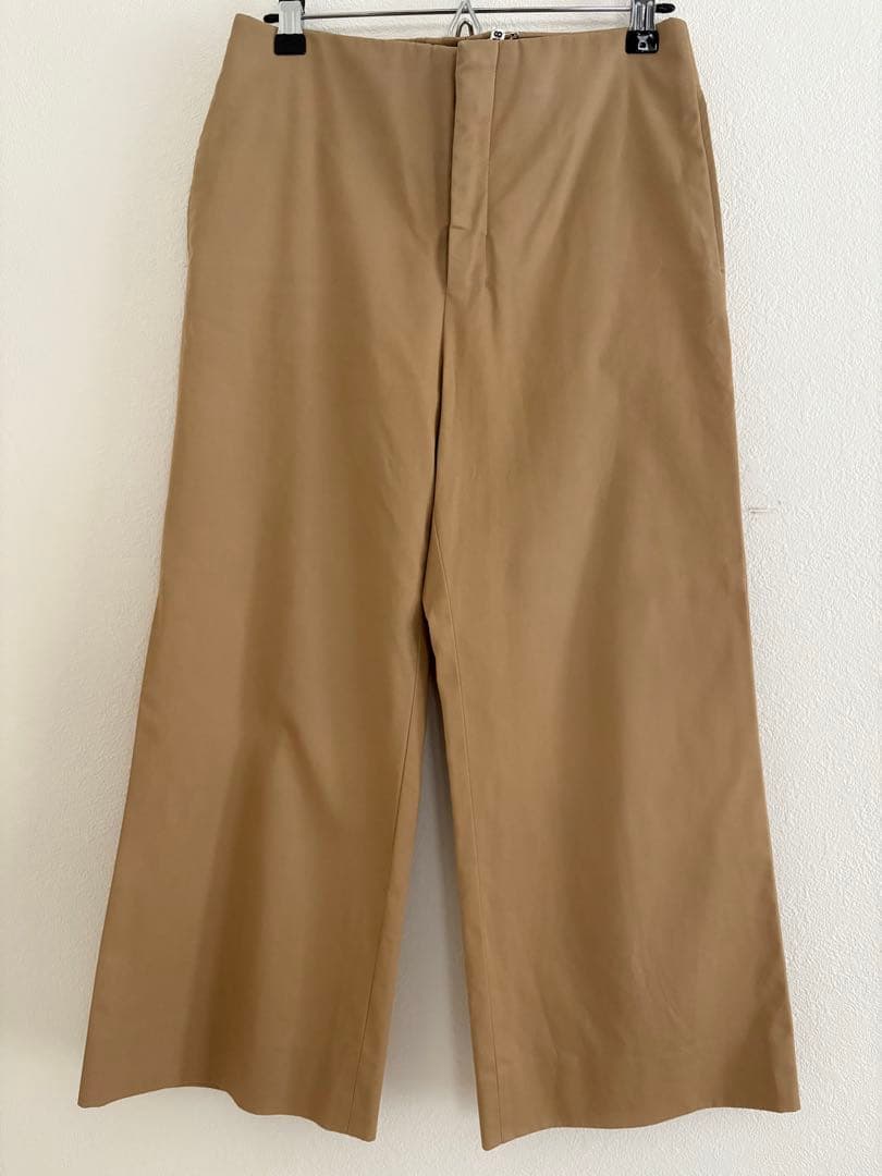 MADISONBLUE マディソンブルー クロップドチノパンツ ベージュ