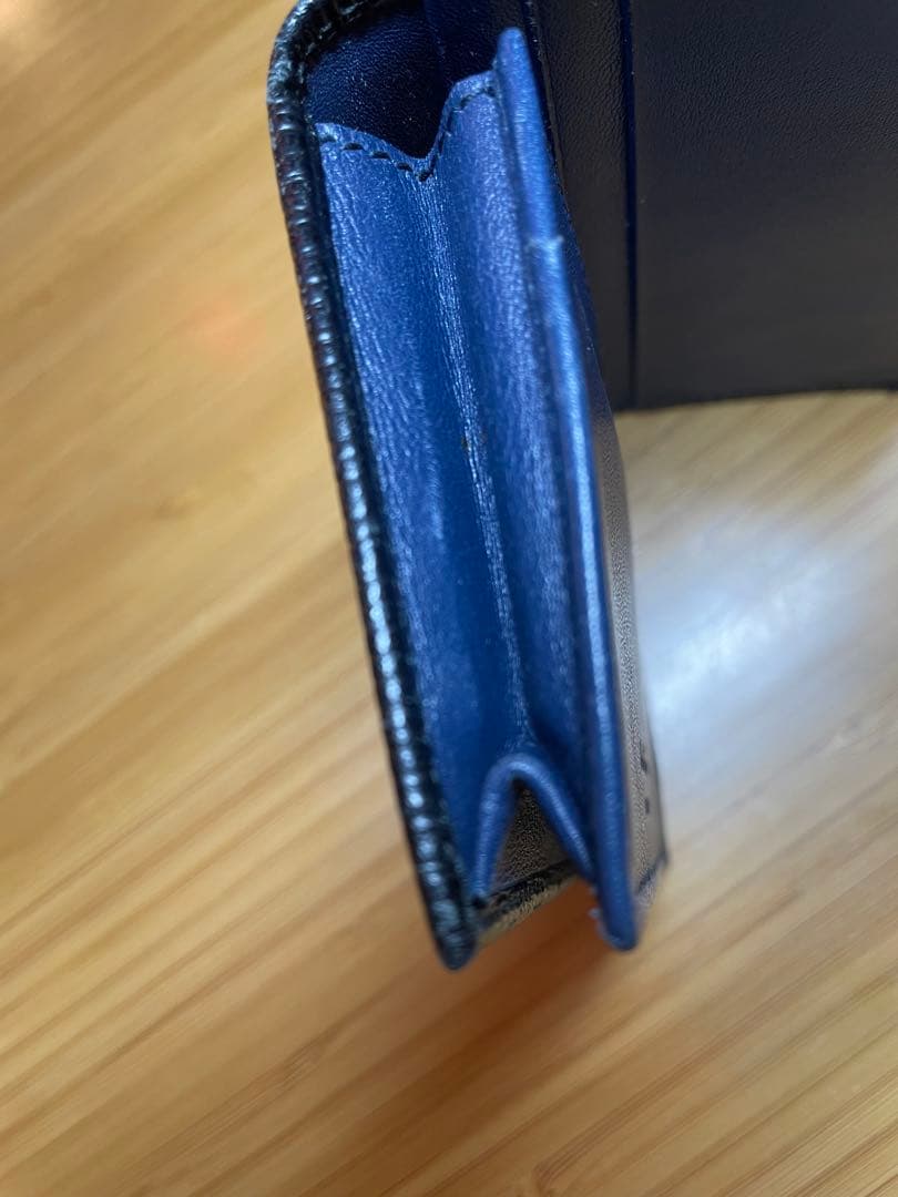 【FERRAGAMO 】フェラガモ ガンチーニ 名刺入れ レザー 黒