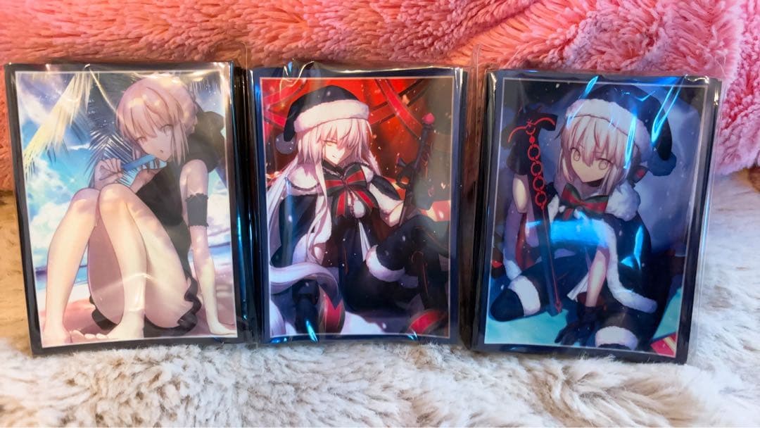 フェイト　FGO　ジャンヌオルタ　デッキケース＆スリーブセット